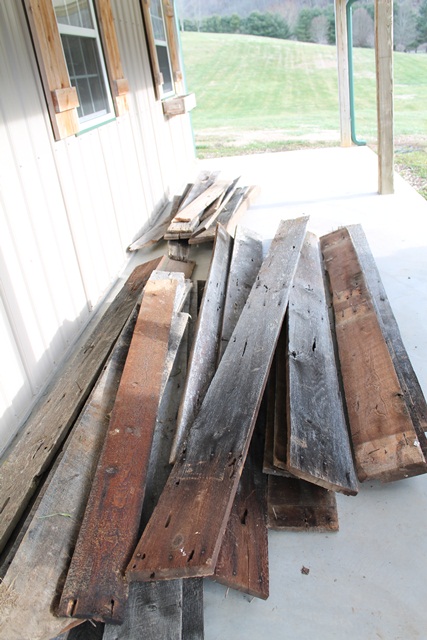 Old Wood From Barn