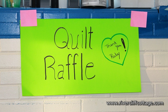 Raffle for Quilt