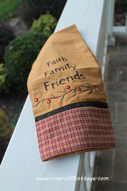 Faith Family Friends Towel