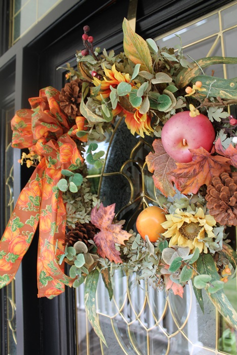 Fall Door Wreath 2
