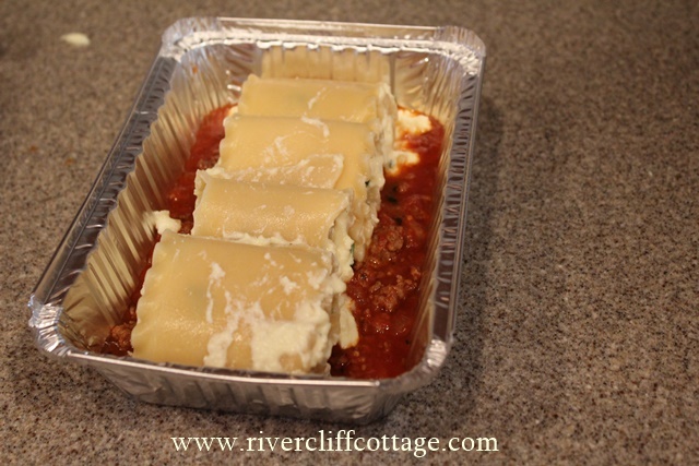 Lasagna Rollups Without Sauce