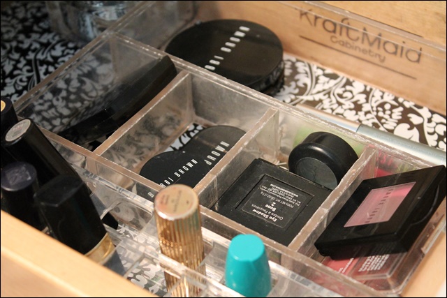 Organizing Makeup Drawers and Ribbon Storage | RiverCliff Cottage…A Journey