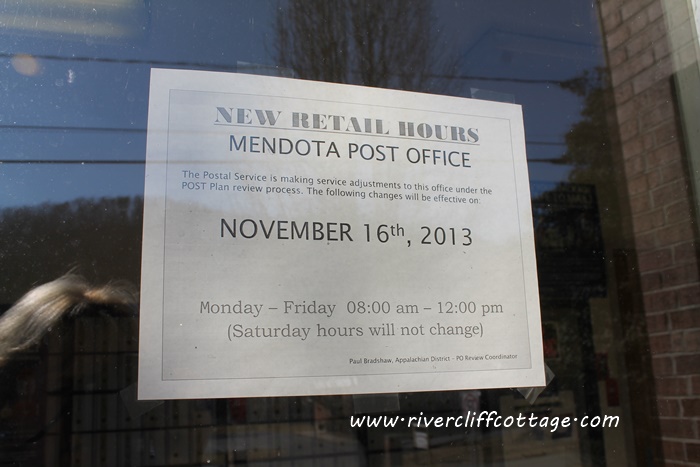 Mendota Post Office Hours
