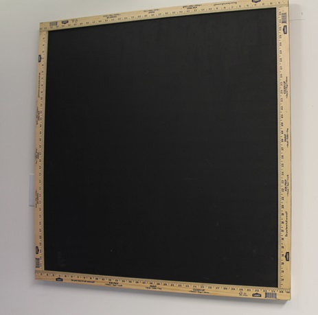 Yardstick and Chalkboard 1