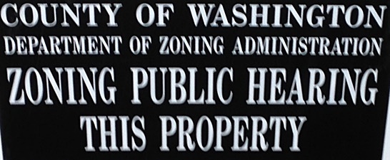 zoning sign